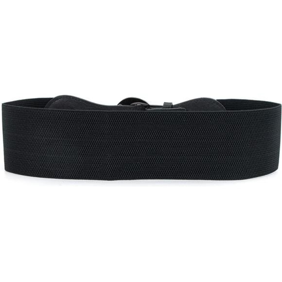 Womens Corset Belt Lace-up Cinch Belt Tied Corset Elastic Waist Belt main image 4